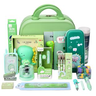 文具套装小学生生日礼物一年级学习用品文具礼盒礼品侏罗纪世界小恐龙学习套盒盲盒三年级大礼包男女孩奖励