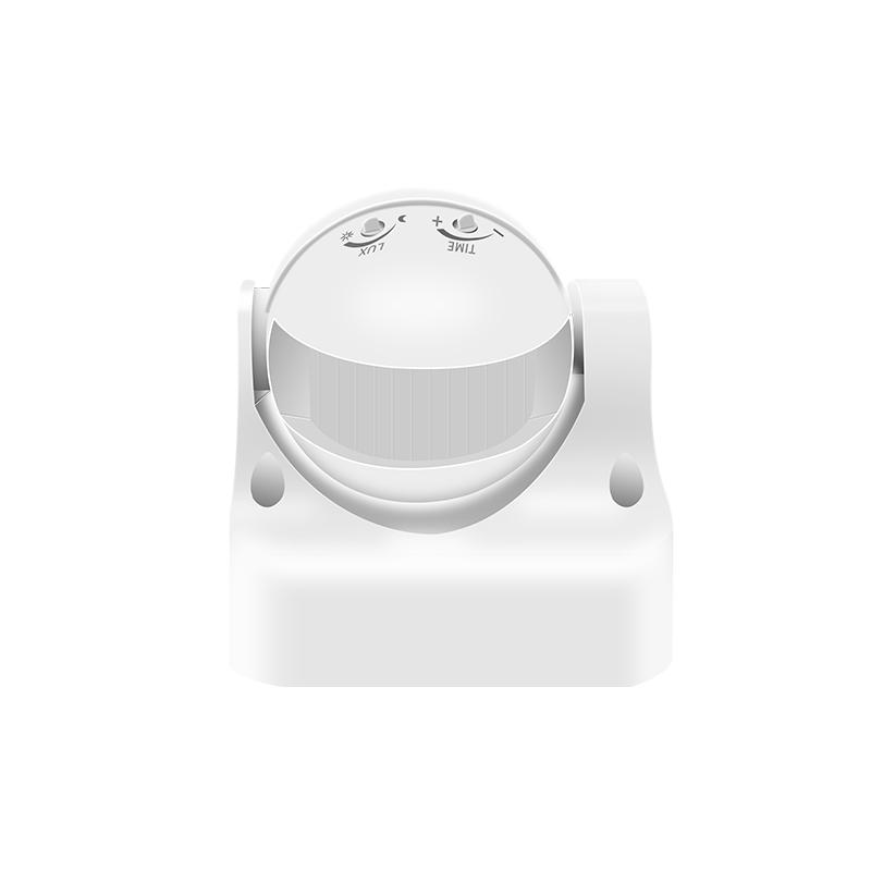 红外线人体感应智能开关延时光控可调220V灯具户外防水明装感应器
