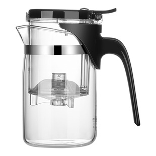 明尊飘逸杯泡茶壶茶水分离过滤茶壶冲茶器耐高温玻璃茶杯茶具家用