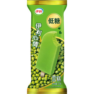 甄稀挚恋草莓雪糕伊利苦咖啡冰工厂冰片蜜桃冰淇淋45支装心情绿豆