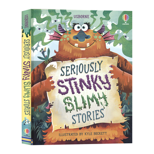 Usborne Seriously Stinky Slimy Stories 臭臭故事书 全彩幽默短篇合集 搞怪经典童话 小学英语课外读物 英文原版进口儿童图书