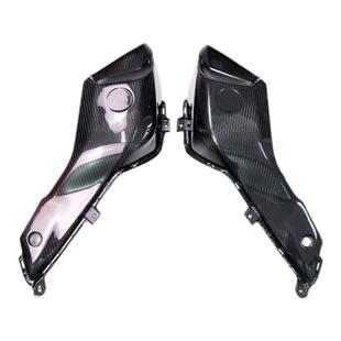 适用摩托车yamaha雅马哈MT07改装进气盖侧板件 碳纤维车身外壳14