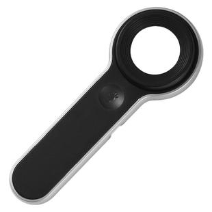 USB充电高清玻璃镜60倍烟酒古玩鉴定放大镜led灯珠宝玉石黄金钱币