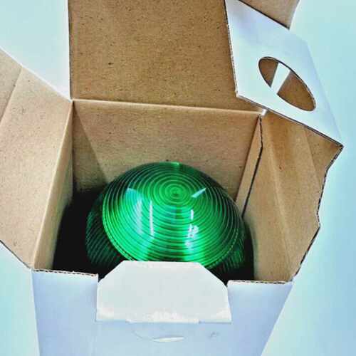 WERMA SIGNALTECHNIK 829 200 55 LED GREEN BEACON LIGHT 24V DC