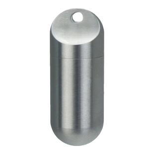 不锈钢胶囊小药瓶户外防水仓密封舱外出防水防潮随身便携小药盒