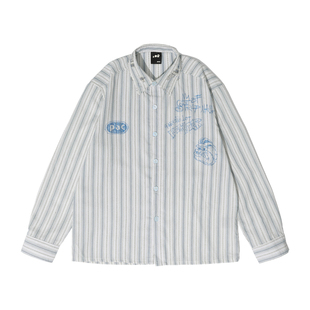 【PacShop】.pac STRIP MALL 条纹衬衫 STRIP MALL STRIPED SHIRT