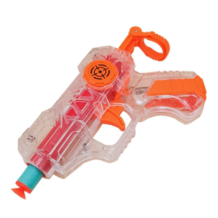 3岁4岁轻松上膛软弹枪 儿童海绵吸盘软弹玩具 袖珍小巧迷你玩具枪