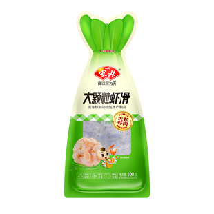 安井大颗粒虾滑虾仁鱼滑虾肉虾饼火锅涮煮食材麻辣烫关东煮半成品