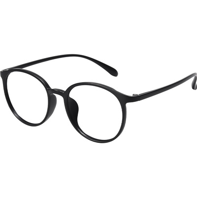 超轻黑框眼镜近视女可配度数