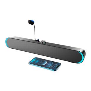 SADA电脑音箱家用台式小音响笔记本有源桌面usb喇叭带麦克风一体