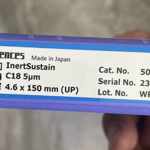 议价岛津InertSustain C18色谱柱5um，4.6*150mm 5um 5020-07345