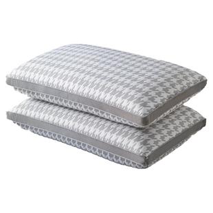 千鸟格枕芯护颈超柔助眠枕专用枕头一对学生宿舍成人家用男女整头