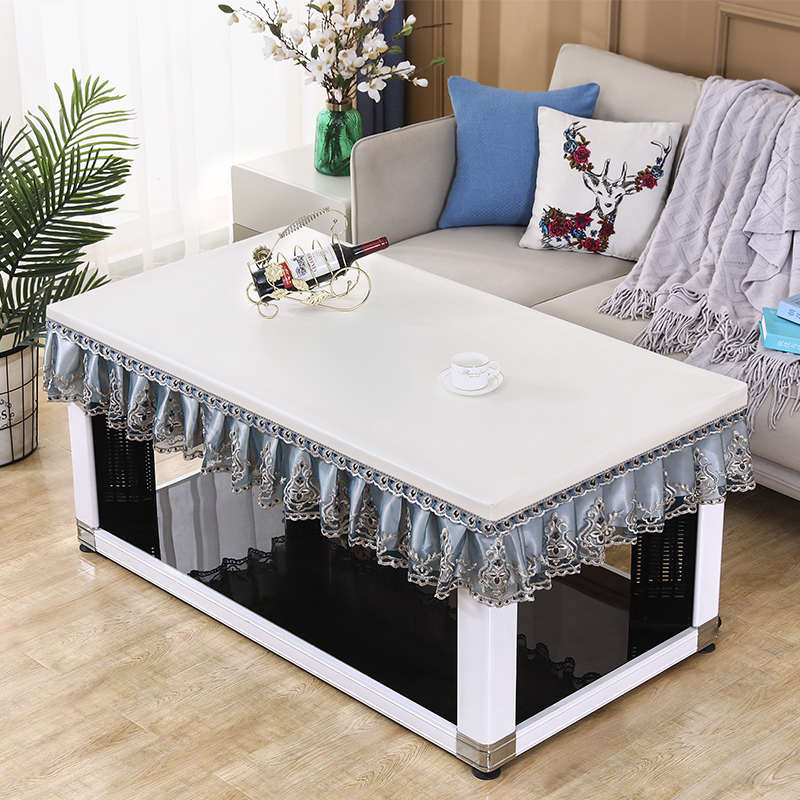 烤火桌罩电炉罩正方形防烫桌垫皮套长方形茶几桌布防水防油pu皮罩