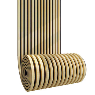 3d立体格栅板木纹墙贴自粘电视背景墙改造护墙板自装墙面装饰防水