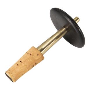 高级黄铜镀金降B调唢呐芯子高档配件钦子木气盘加厚专业天芯配件