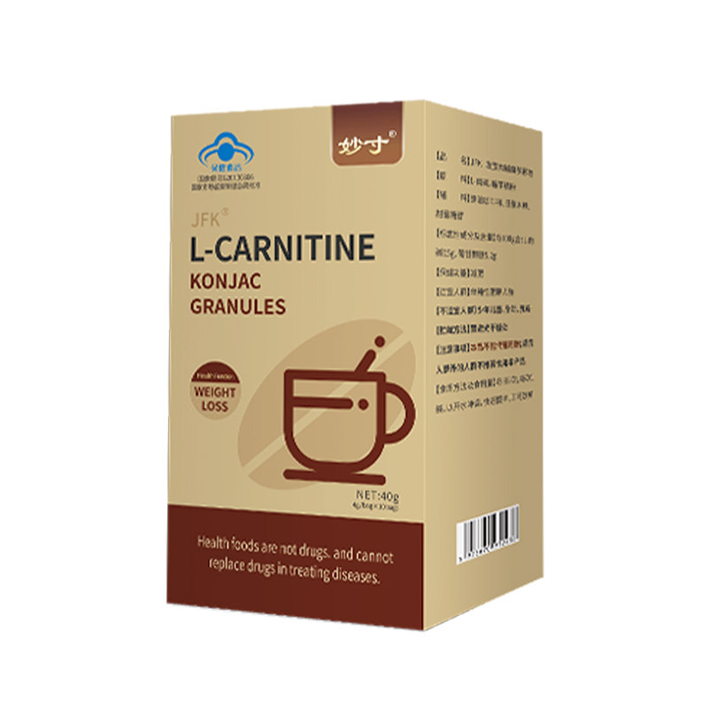 妙寸咖啡蓝帽JFK左旋肉碱魔芋颗粒L-CAR排油秒寸颗粒肥减燃脂