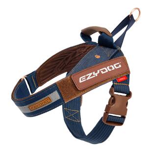 EzyDog狗狗秒穿快套胸背大中小型犬金毛边牧外出遛狗胸背带