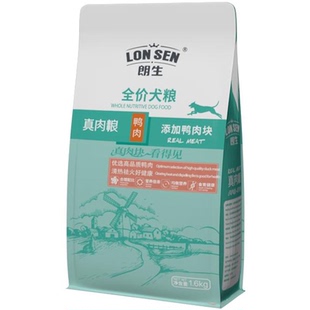 朗生全阶段通用型犬粮1.6kg/10kg朗生旗舰店官方正品双拼真肉粮