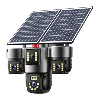 四镜头四画面360°无死角监控