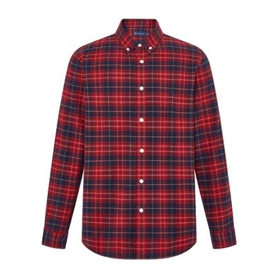 秋季男式长袖衬衫商务休闲通勤