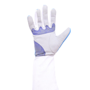 CFA比赛击剑手套三用可水洗花剑重剑手套透气防滑点塑畅销款