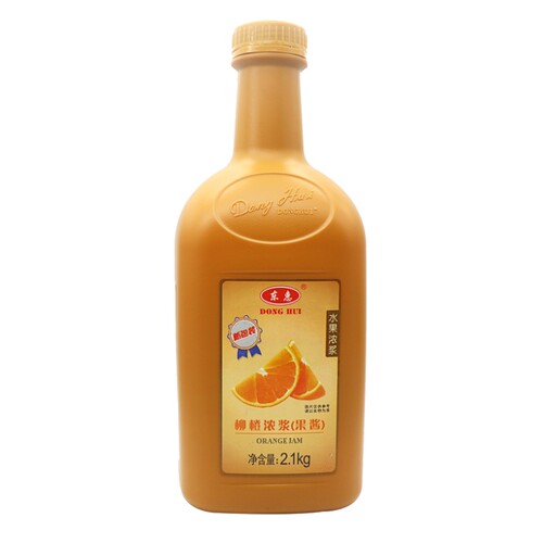 东惠金桔柠檬汁2.1kg柳橙柠檬浓缩果汁饮料浓浆奶茶店用果味酱