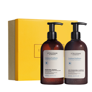 欧舒丹洗发水护发素套装纯净清洁留香控油洗头水发部护理男女士