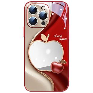 轻奢风镜面适用苹果17promax手机壳新款iPhone16高级15pro补妆镜14创意13max网红女12潮牌11玻璃镜子plus外壳