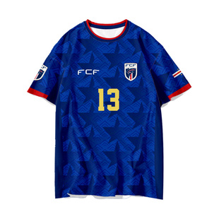 2026佛得角队服球员版足球衣服速干短袖t恤衫男女球迷半袖