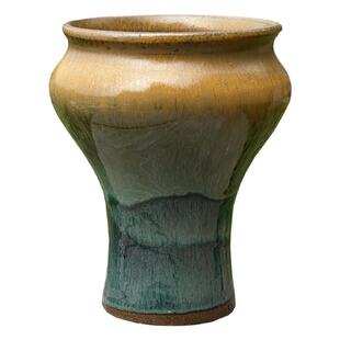 宜兴大口径火锅多肉盆群生乌木悬崖桩盆高脚透气室内粗陶多肉花盆