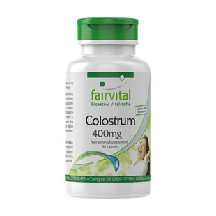 Fairvital进口牛初乳胶囊免疫球蛋白增强中老年免疫提高儿童体质