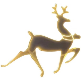 户外led造型灯麋鹿雪花圣诞节日商场庭院美陈灯光草坪亮化装饰灯