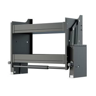 四季沐歌厨房吊柜下拉式升降拉篮橱柜上下缓冲开门式置物架调味篮