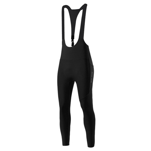 西骑者男士快拆背带裤秋冬加绒保暖公路车专业骑行裤子带口袋长裤