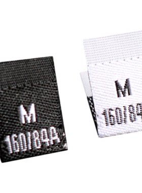 服装尺码标码数标布标领标高密度