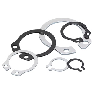 304不锈钢/65MN锰轴卡外卡轴用挡圈卡环卡簧弹性卡扣C型卡簧GB894