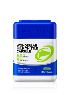 WonderLab高浓奶蓟草净肝胶囊