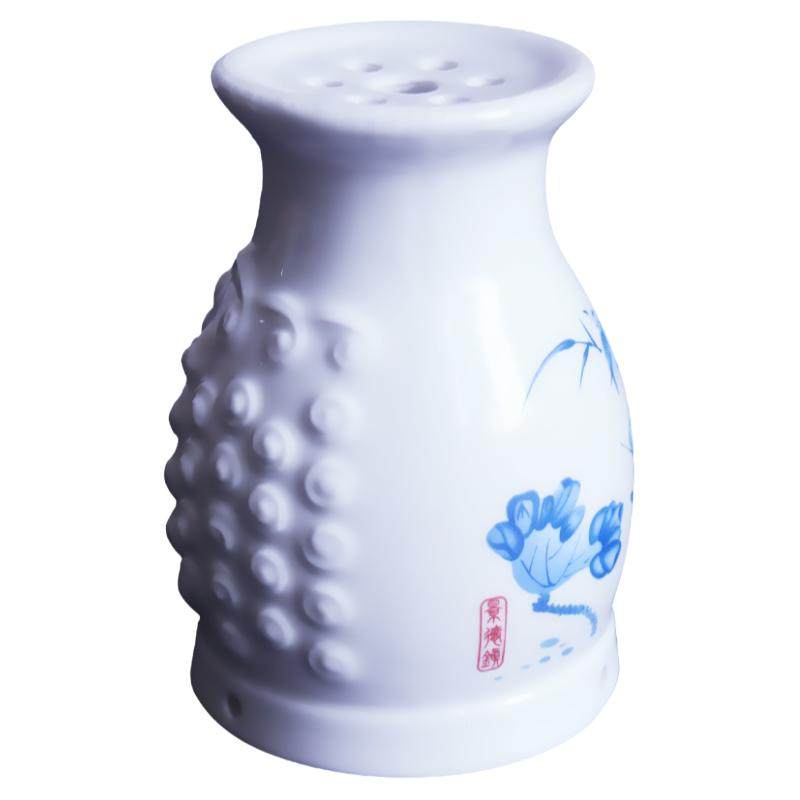 艾灸罐陶瓷刮痧一体杯艾柱艾灸盒随身灸家用熏蒸仪温灸艾炙罐器具
