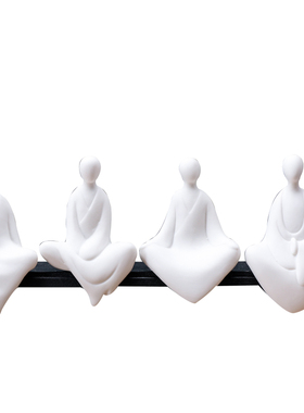 禅意手工陶瓷人物诗仙无相佛小生