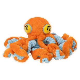 Qmonster大章鱼宠物玩具毛绒中大型犬互动发声玩具拉扯磨牙解闷