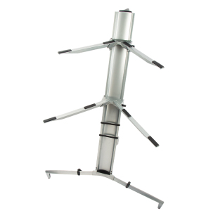 双层键盘飞机架midi键盘架合成器支架电子琴88键电钢琴架子通用61