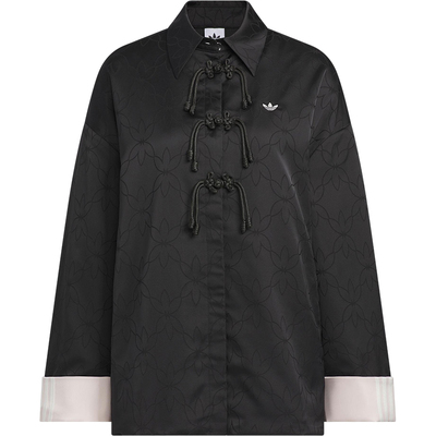 Adidas/阿迪达斯正品2025 三叶草女士新中式透气经典外套KB6407