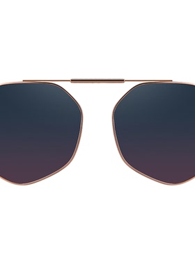 海伦凯勒可套近视镜带墨镜夹片式男女偏光太阳眼镜圆形圆框二合一