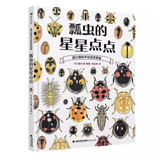 瓢虫的星星点点 盛口满的手绘自然图鉴 7-10岁昆虫科普知识百科绘本 日本童书研究会 后浪官方正版童书现货速发
