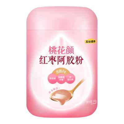 五谷磨房桃花颜红枣阿胶粉546g