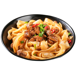 牛武生武汉经典麻辣卤香鲜食牛肉拌河粉方便速食早餐夜宵