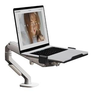 松能T6电脑显示器支架机械臂桌面台式万向旋转伸缩底座屏幕免打孔