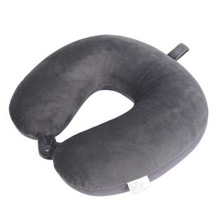 泡沫粒子U型护颈枕 微粒子护脖子枕头U形旅行枕飞机枕 午休趴睡枕