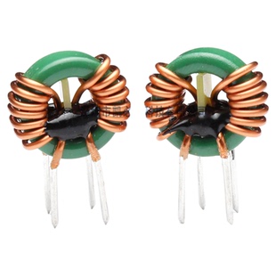 共模电感14*9*5-330uH10A电流EMC插脚磁环扼流圈滤波功率电感线圈