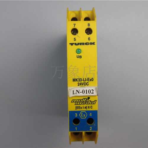 议价TURCK 安全栅 MK33-LI-EX0 24VDC 实物拍摄 实价 MK33-L1-EX0